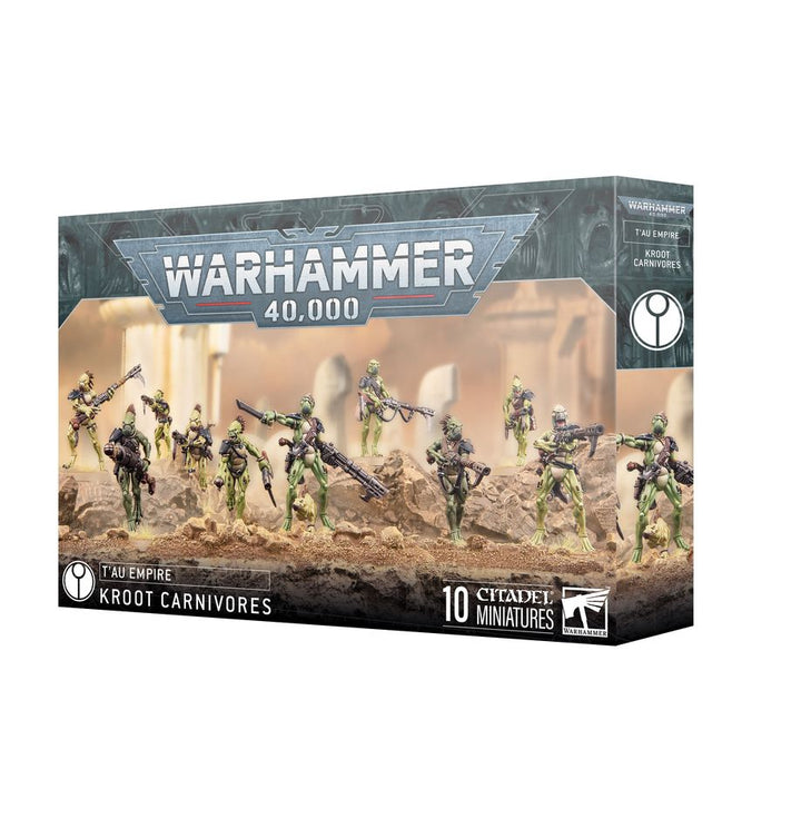 56-48 T'au Empire: Kroot Carnivore Squad