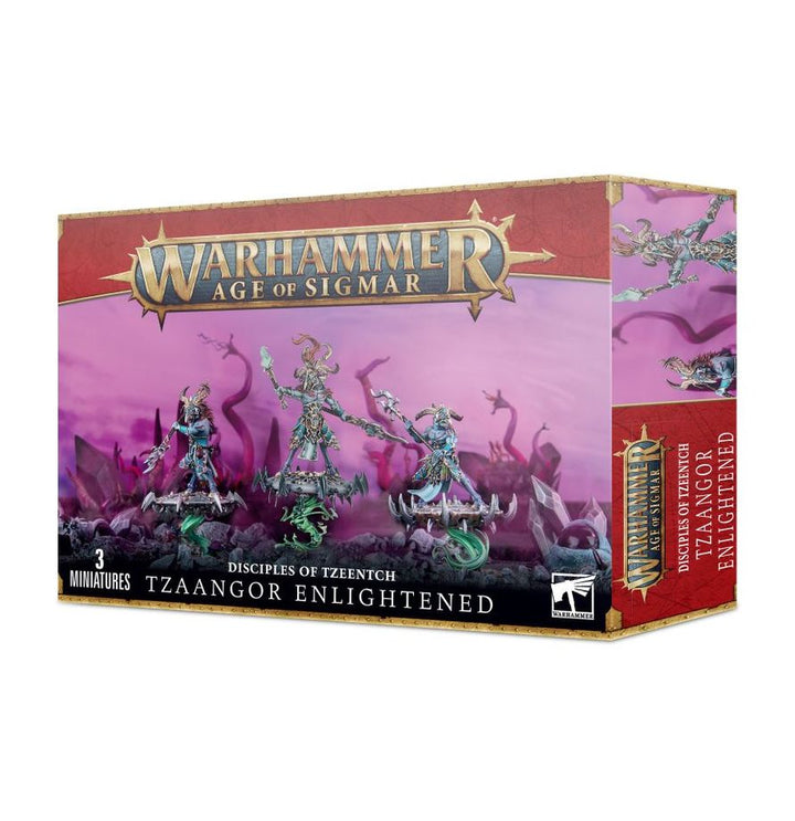 83-74 Disciples Of Tzeentch: Tzaangor Enlightened