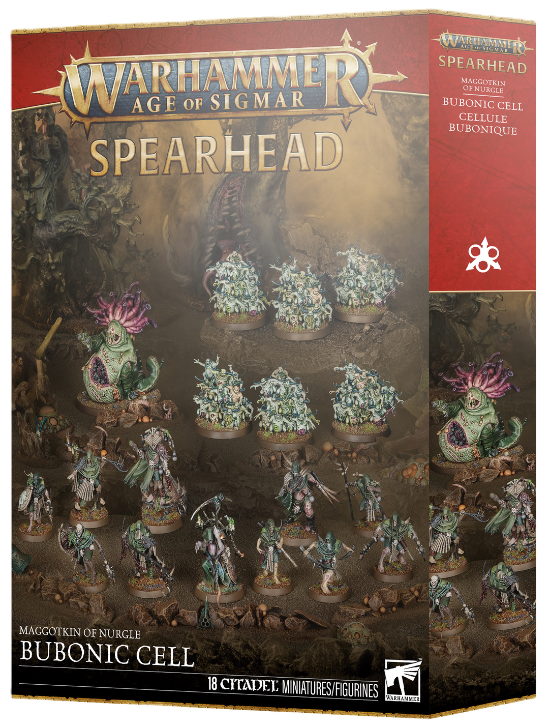 70-838 Spearhead: Maggotkin Of Nurgle: Bubonic Cell [Pre-order]