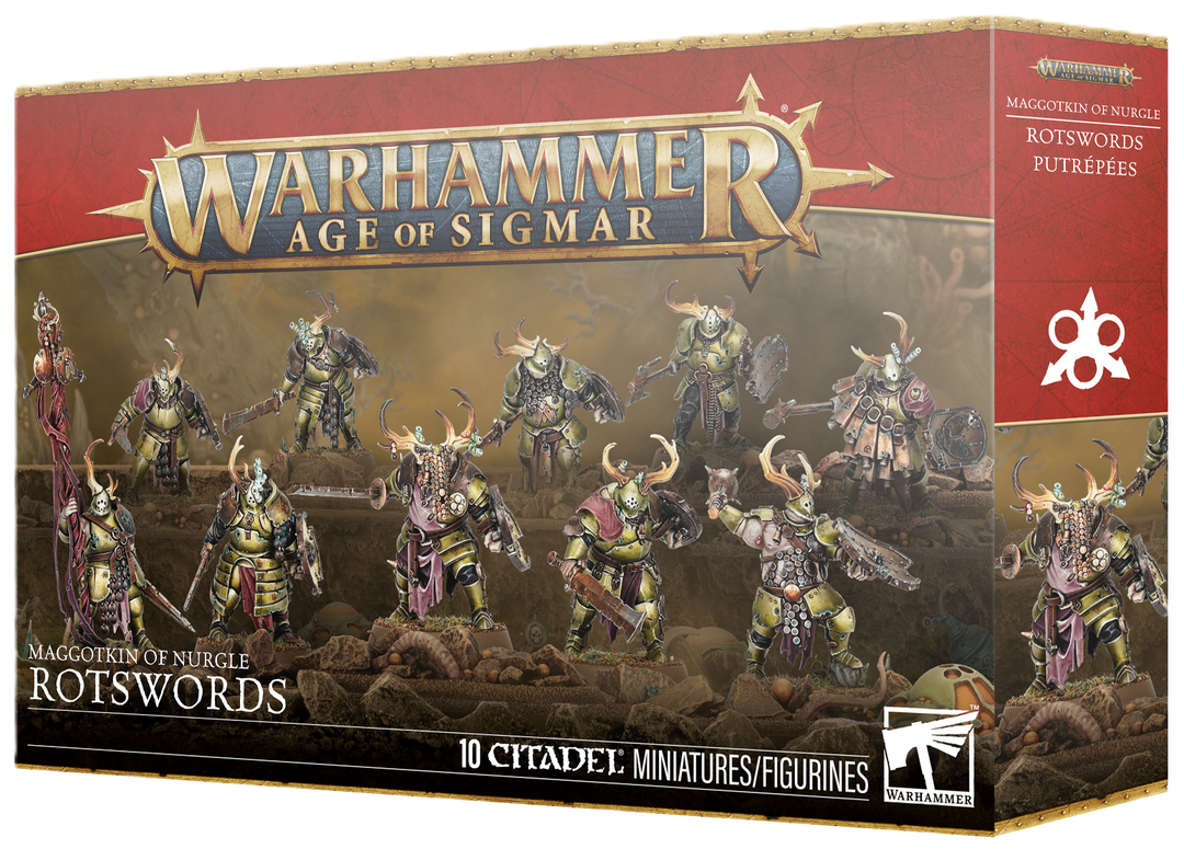 83-113 Maggotkin Of Nurgle: Rotswords
