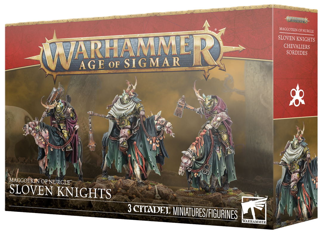 83-114 Maggotkin Of Nurgle: Sloven Knights