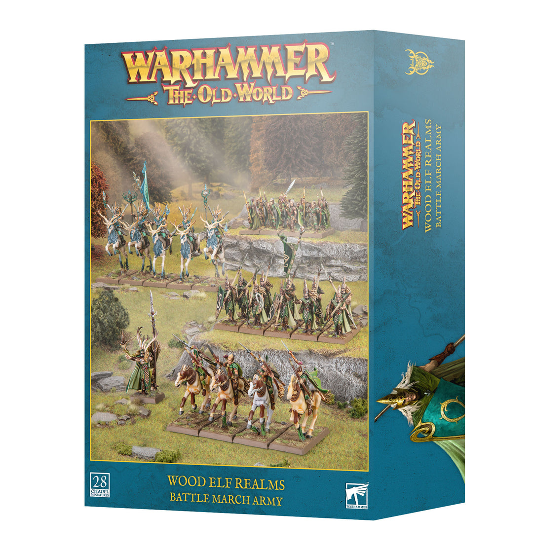13-110 Wood Elf Realms: Battle March Army [Pre-order]