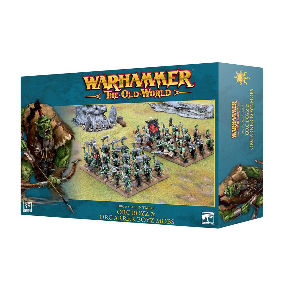 09-03 Orc & Goblin Tribes: Orc Arrer Boyz Mobs