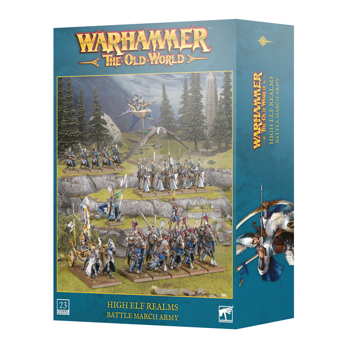13-23 High Elf Realms: Battle March Army [Pre-order]