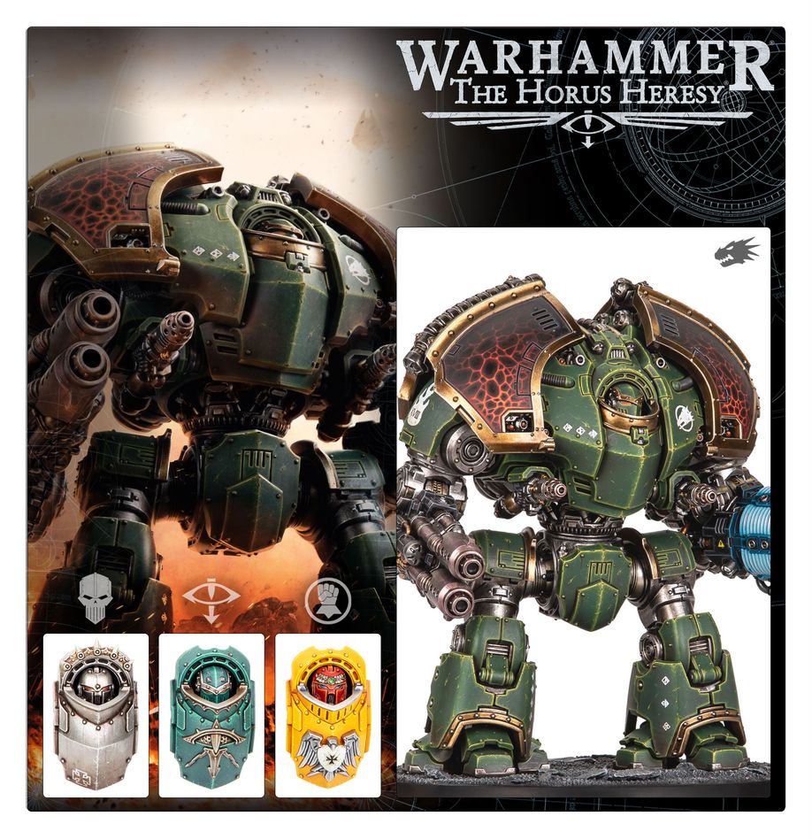 Legiones Astartes: Saturnine Siege Dreadnought – Chiron Configuration