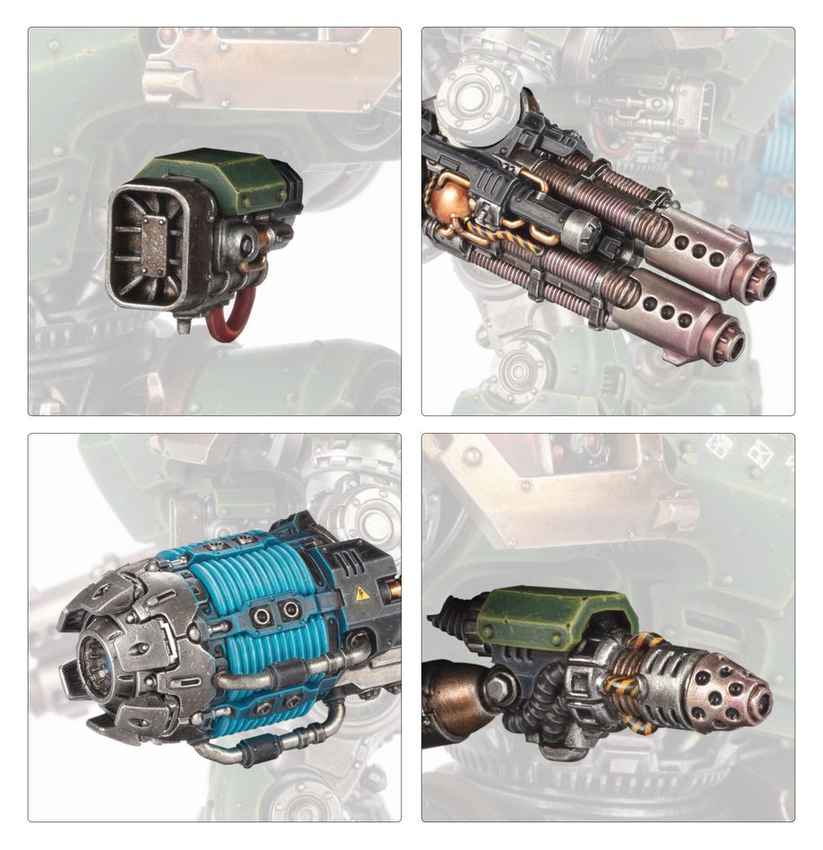 Legiones Astartes: Saturnine Dreadnought Weapons – Chiron Configuration