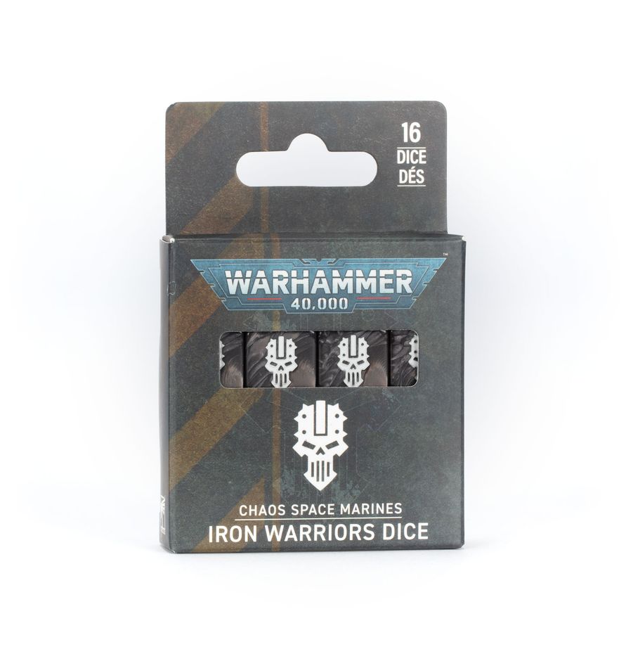 42-17 Warhammer 40000: Iron Warriors Dice