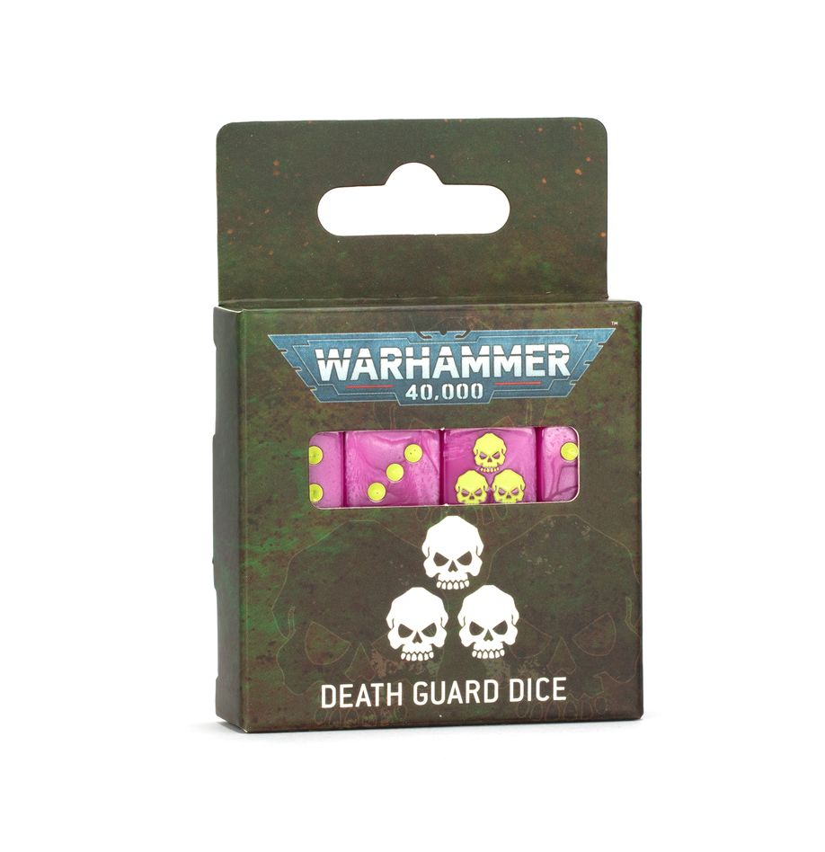 42-14 Warhammer 40000: Death Guard Dice Set