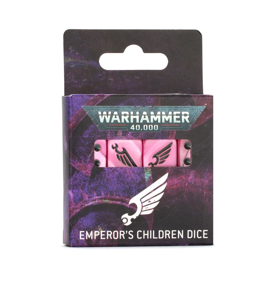 37-01 Warhammer 40000: Emperor's Children Dice