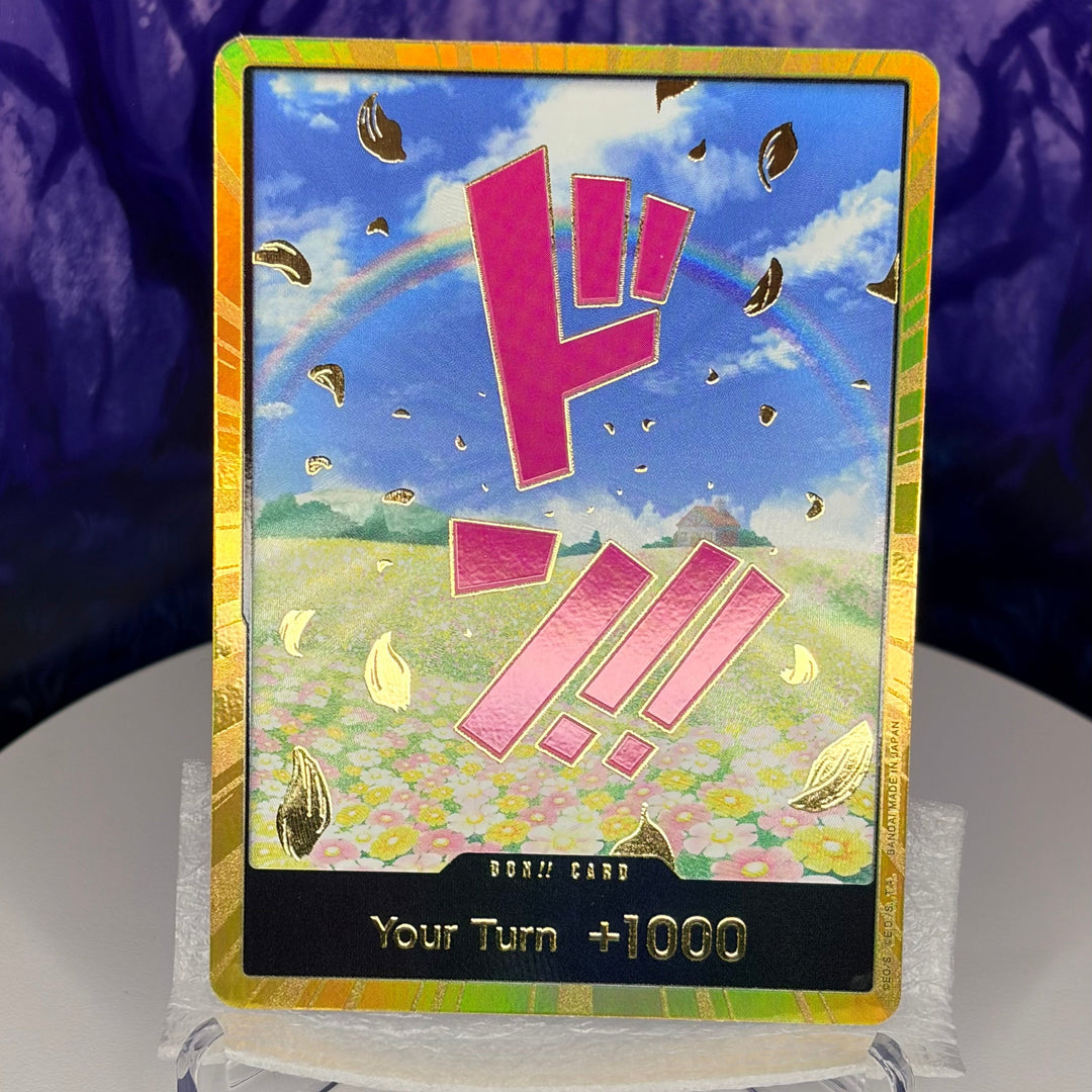 DON!! Card (Rebecca) (Gold) [PRB-01]