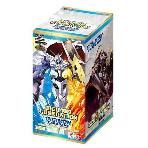 Digimon Card Game: Advanced Booster – Digimon Generation [AD-01] - Booster Box