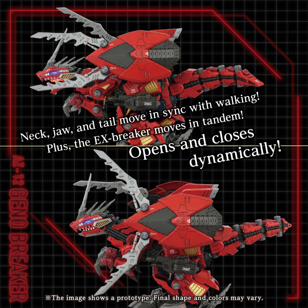 1/72 Zoids AZ-12 GENO BREAKER