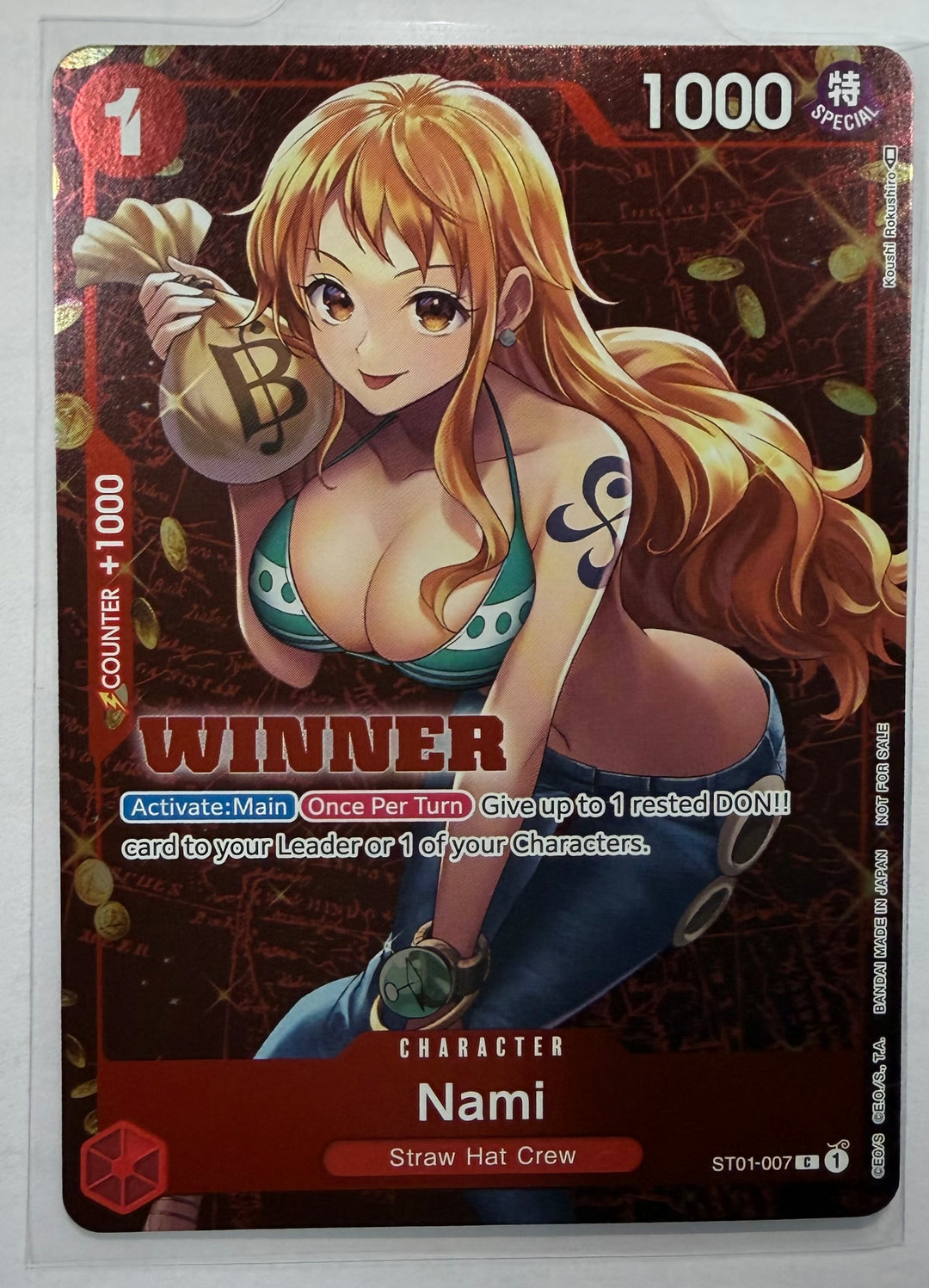 Nami - ST01-007 (Tournament Pack Vol. 3) [Winner]
