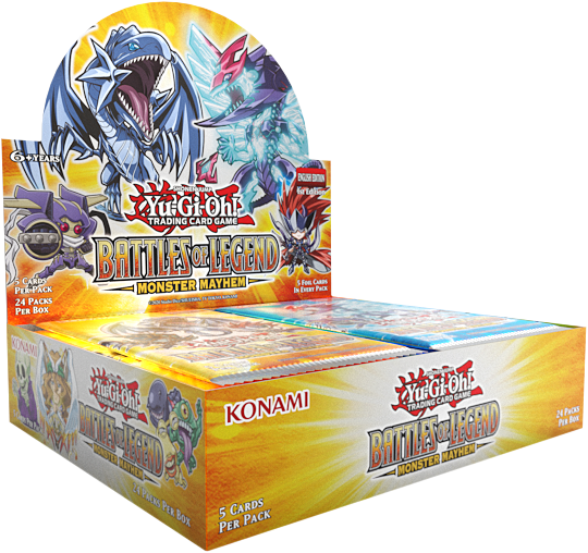 Yu-Gi-Oh! Battles of Legend - Monster Mayhem Booster Box [Pre-order]
