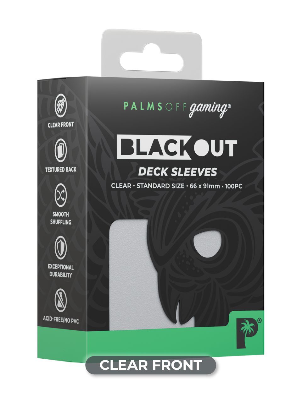 Blackout Deck Sleeves - Standard Size - Clear