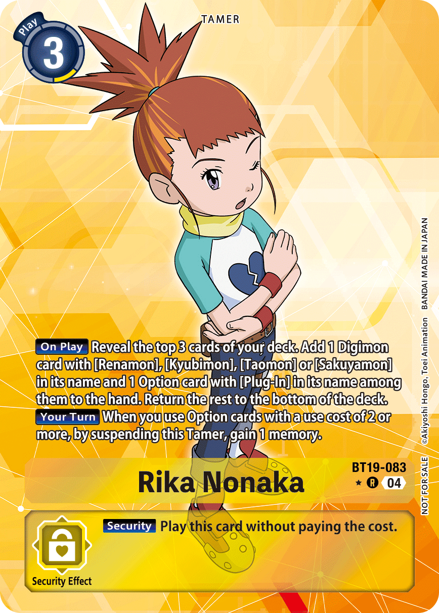 Rika Nonaka (BT19-083) (Box Promotion Pack)