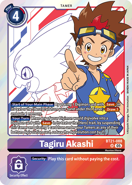 Tagiru Akashi (BT21-088)