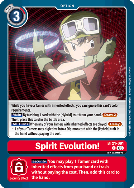 Spirit Evolution! (BT21-091)