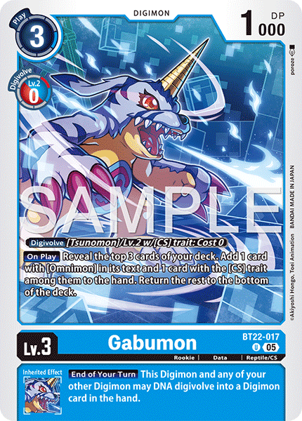 Gabumon (BT22-017)