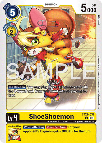 ShoeShoemon (BT22-032)