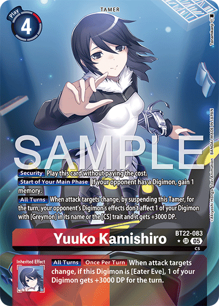 Yuuko Kamishiro (BT22-083) (Alternate Art)