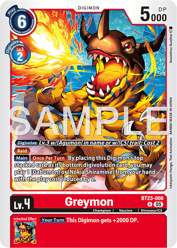 Greymon (BT23-008)