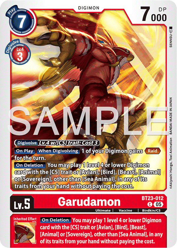 Garudamon (BT23-012)