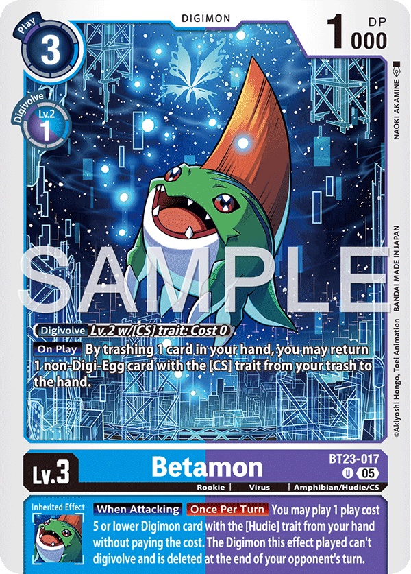 Betamon (BT23-017)