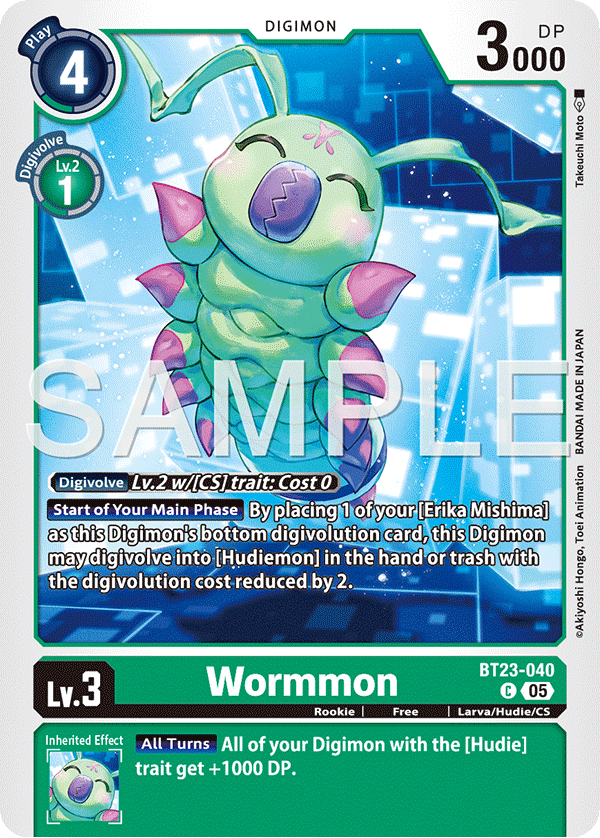 Wormmon (BT23-040)