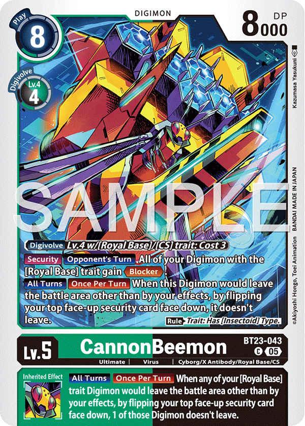 CannonBeemon (BT23-043)