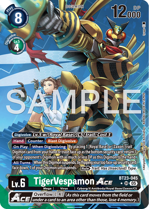 TigerVespamon ACE (BT23-045) (Alternate Art)