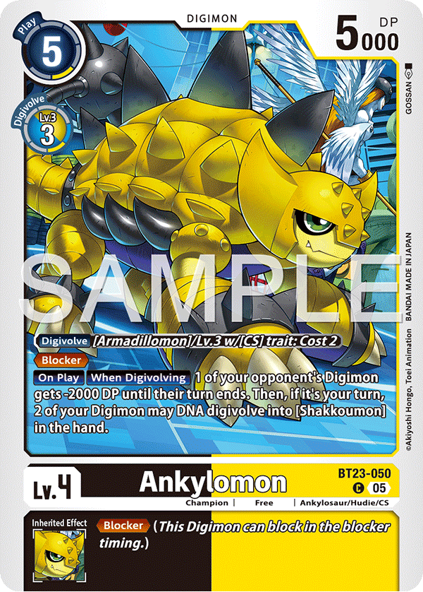 Ankylomon (BT23-050)