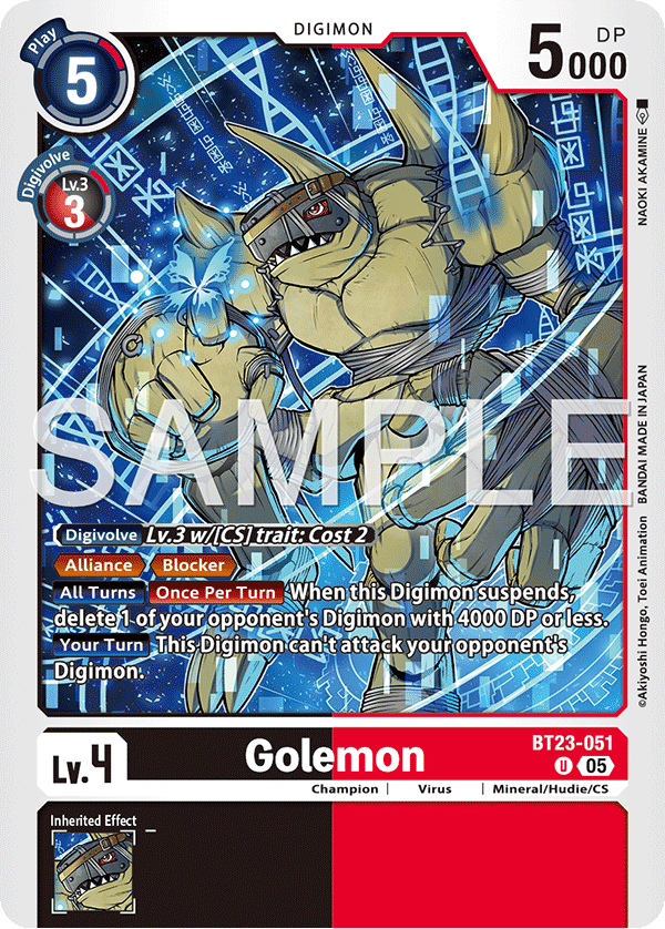 Golemon (BT23-051)