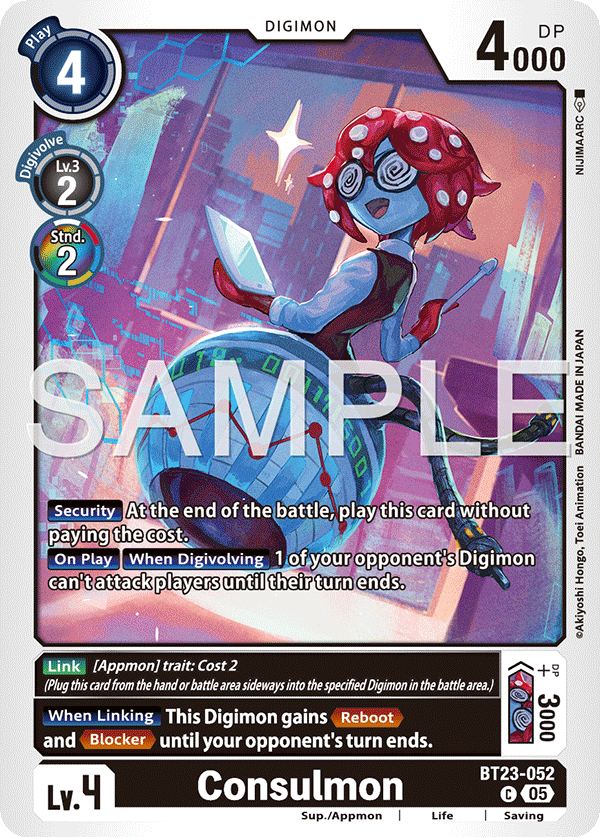 Consulmon (BT23-052)