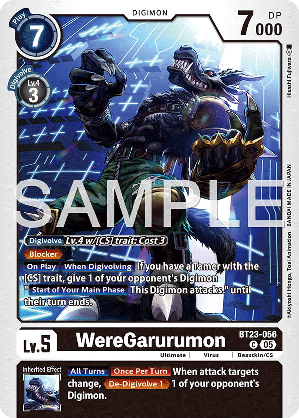 WereGarurumon (BT23-056)
