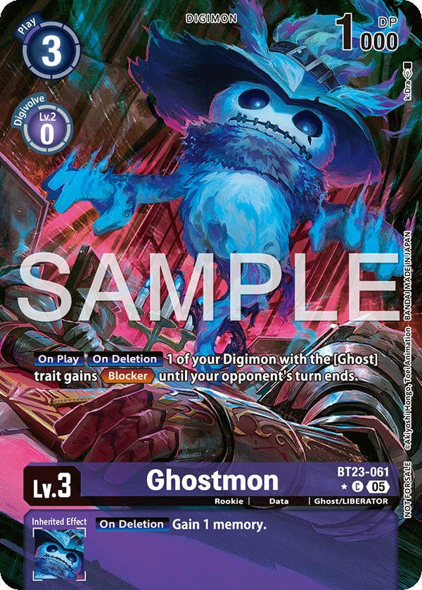 Ghostmon (BT23-061) (Box Topper)
