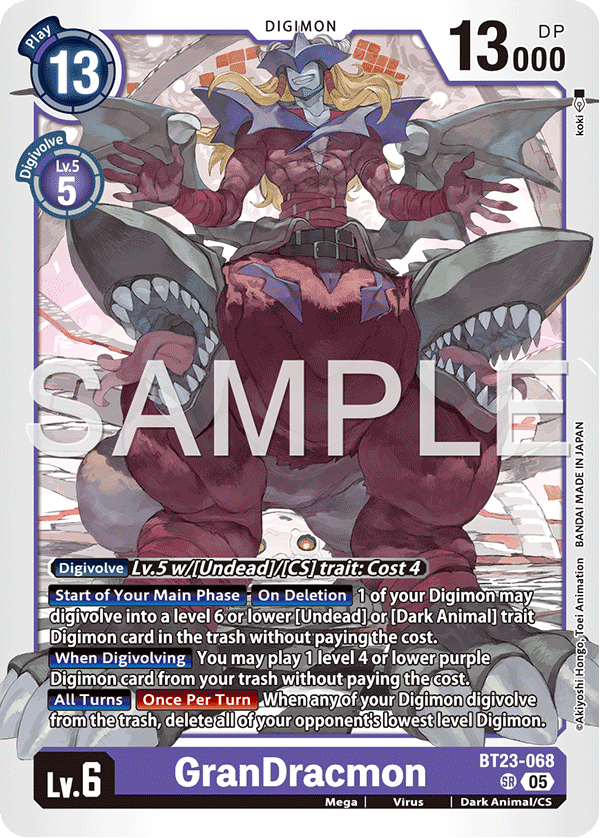 GranDracmon (BT23-068)