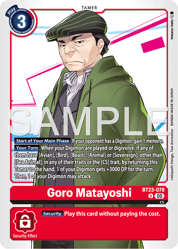 Goro Matayoshi (BT23-078)
