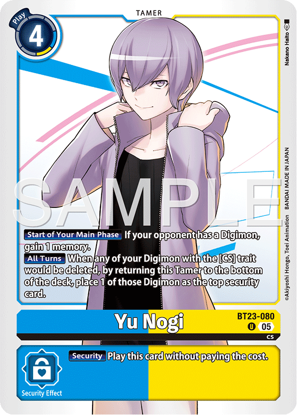 Yu Nogi (BT23-080)