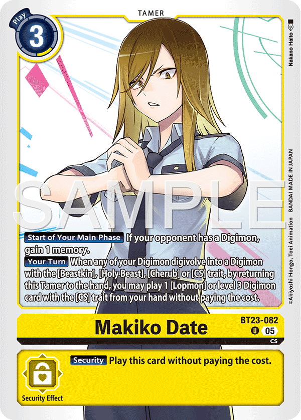 Makiko Date (BT23-082)