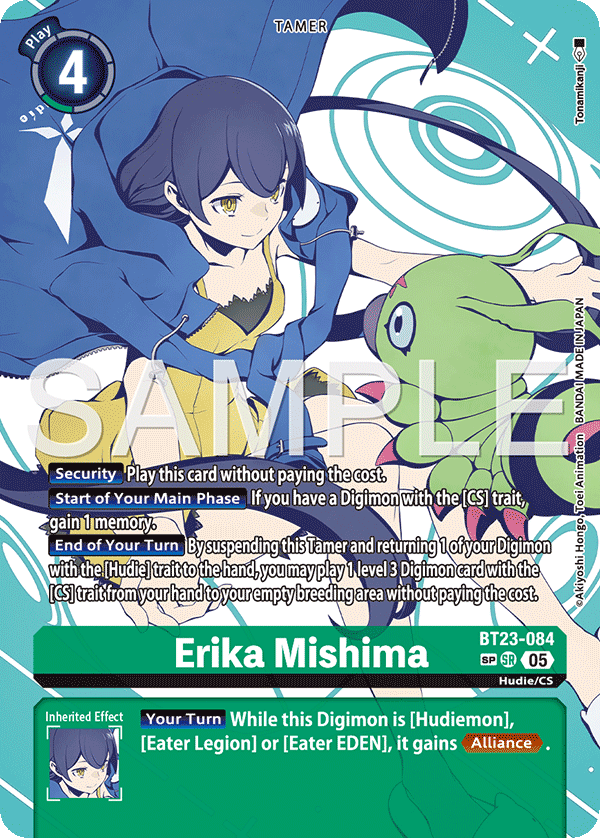 Erika Mishima (BT23-084) (Special Rare)