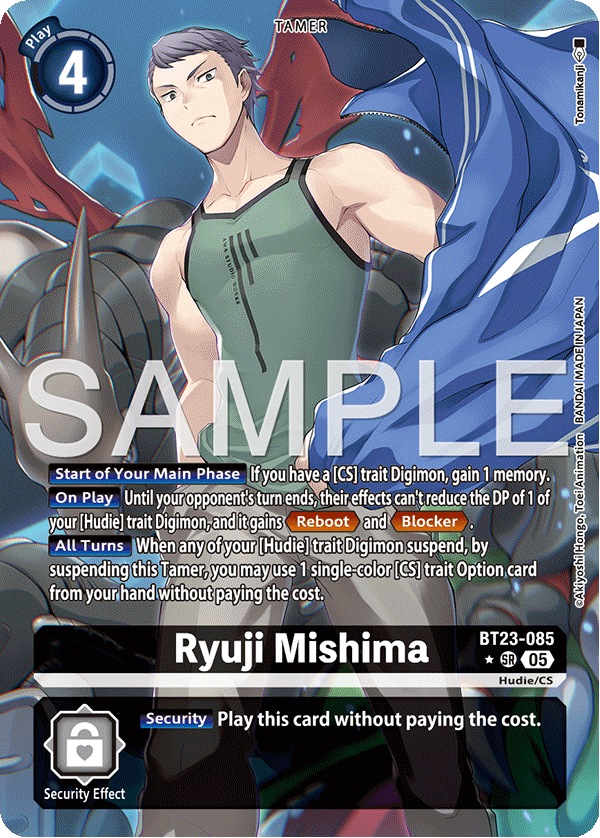 Ryuji Mishima (BT23-085) (Alternate Art)