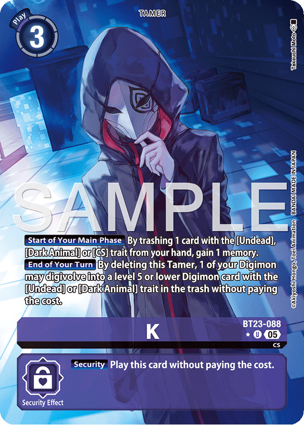 K (BT23-088) (Alternate Art)