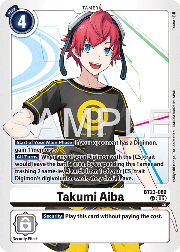 Takumi Aiba (BT23-089)