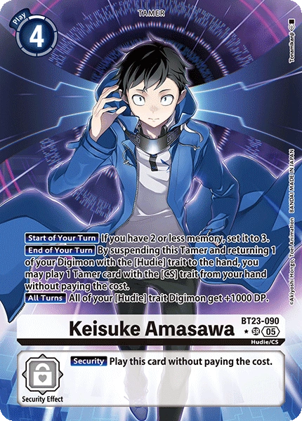 Keisuke Amasawa (BT23-090) (Alternate Art)