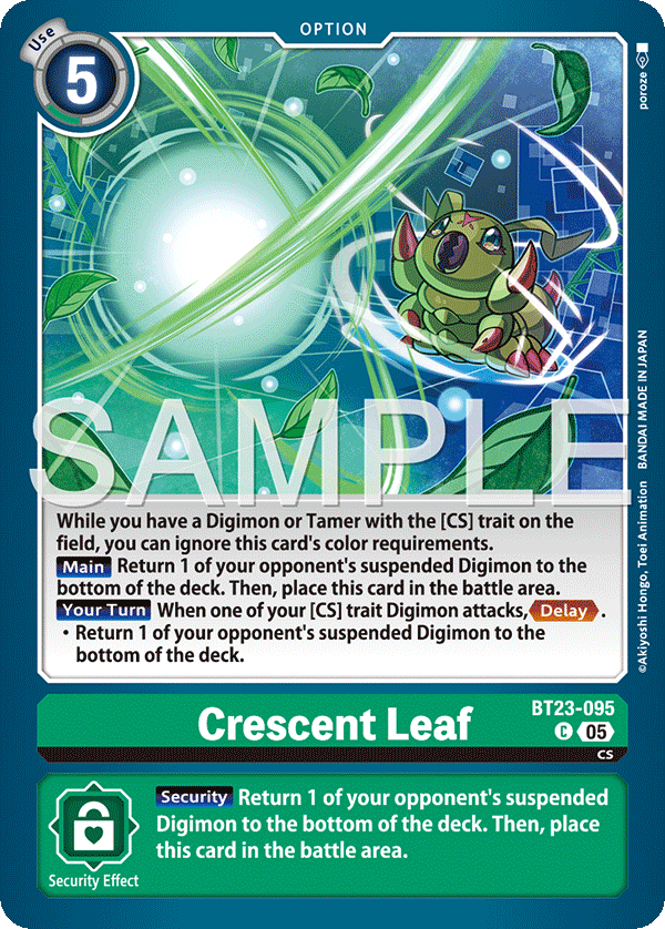 Crescent Leaf (BT23-095)