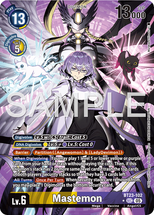 Mastemon (BT23-102) (Alternate Art)