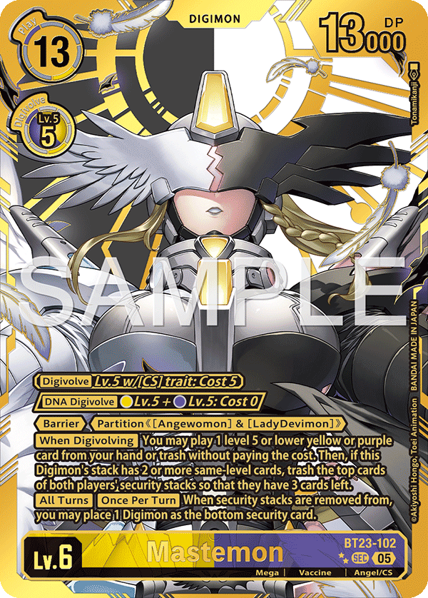 Mastemon (BT23-102) (2 Gold Stars)