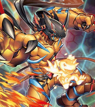 Digimon Trading Card double diamond set art - featuring Agumon the bond of bravery card.