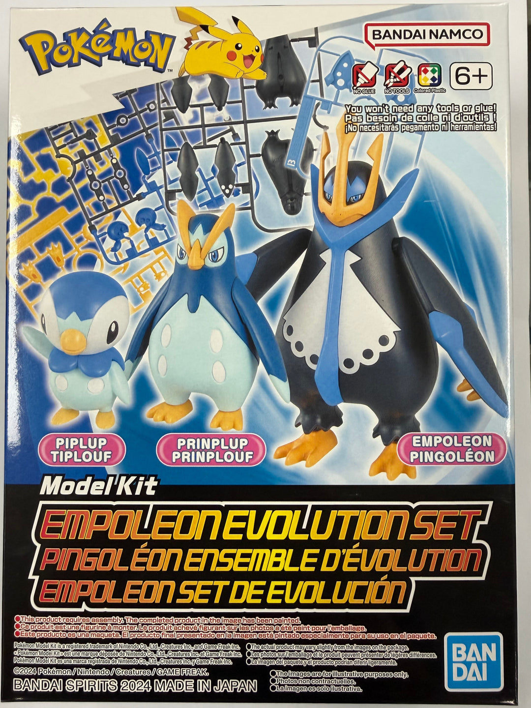 Pokemon Model Kit Empoleon Evolution Set